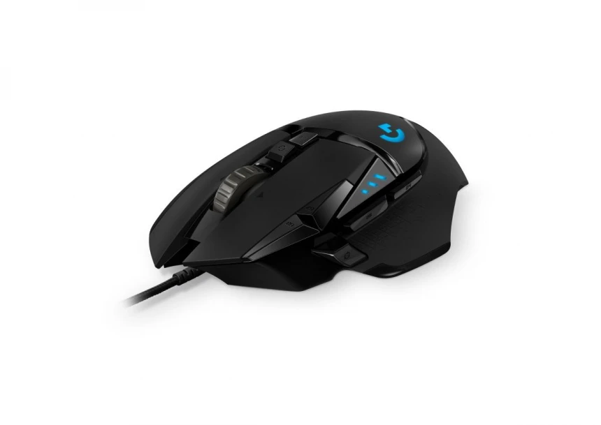 LOGITECH G502 HERO Gaming USB crni miš 
