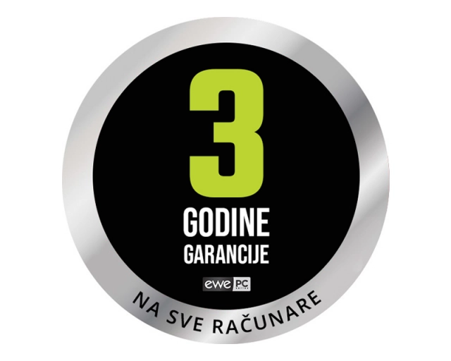 GAMING računar Ryzen 5 5500 16GB 1TB RTX3050 6GB 