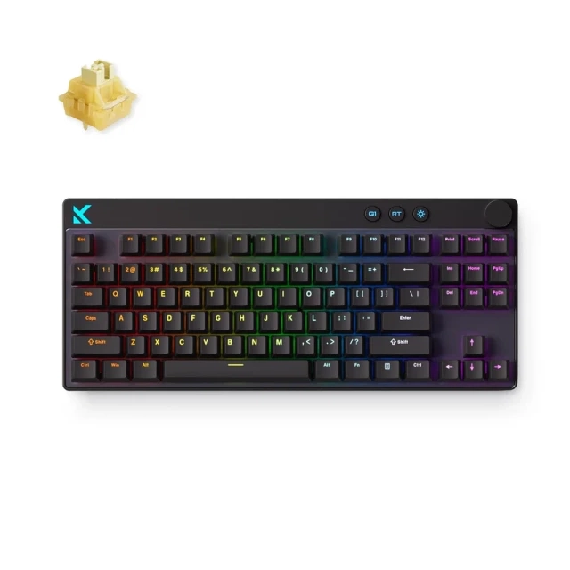 Gaming tastatura MCHOSE Mix 87 Hall Effect Magnetic Switch black