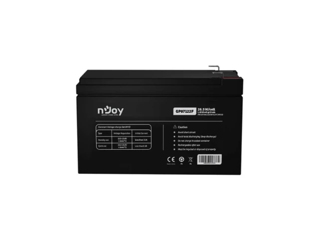 NJOY GP07122F baterija za UPS 12V 7Ah (BTVACGUOBTG2FCW01B) 