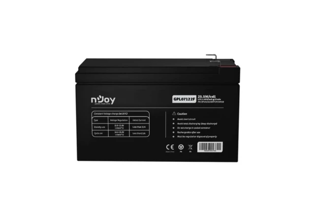 NJOY GPL07122F baterija za UPS 12V 7Ah (BTVACGUOBTF2FCW01B) 