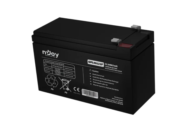 NJOY GPL09122F baterija za UPS 12V 9Ah (BTVACIUOCTB2FCW02B) 