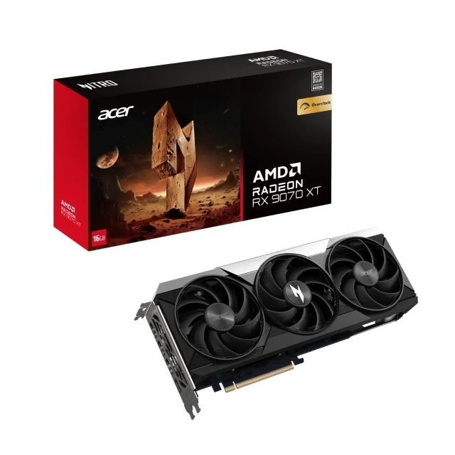 Grafička karta Acer AN RX9070XT 16G OC 16GB DDR6 3xDP/HDMI