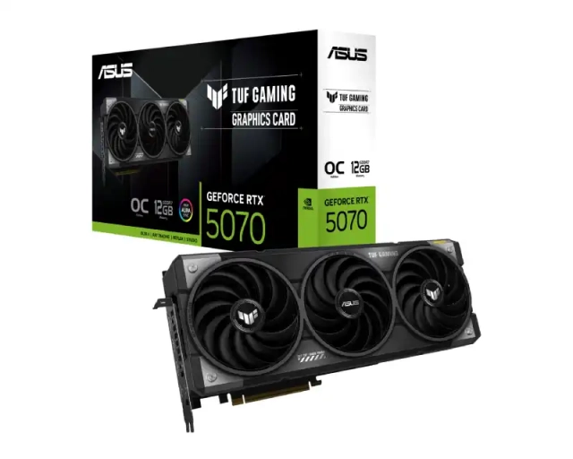 Grafička karta Asus TUF-RTX5070-O12G-GAMING NVD/12GB/GDDR7/192 bit/