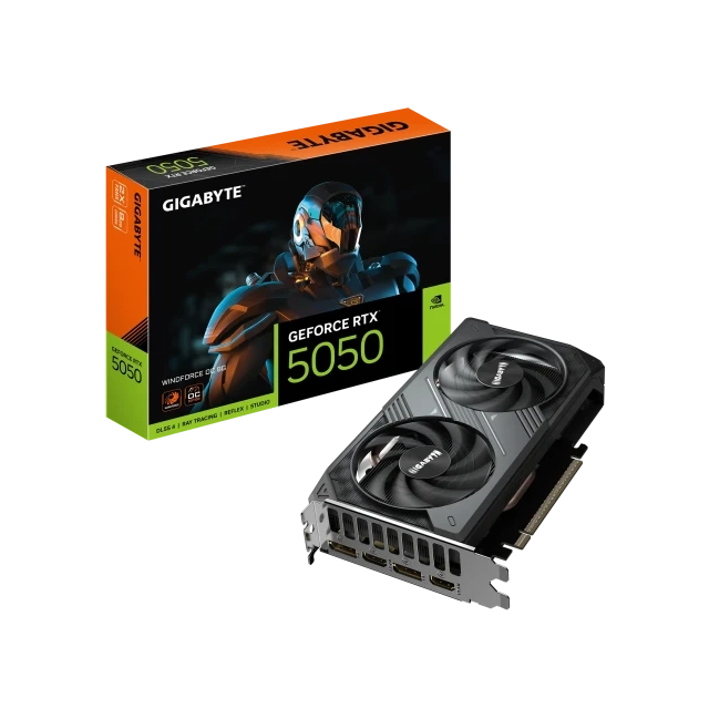 Graficka karta Gigabyte GeForce RTX 5050 WINDFORCE GV-N5050WF2OC-8GD