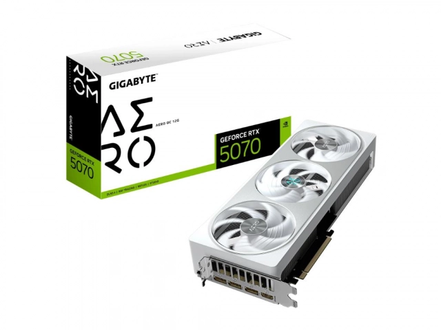 Graficka karta Gigabyte  GeForce RTX 5070 Aero OC  GDDR7 12GB 192bit  3xDP/HDMI