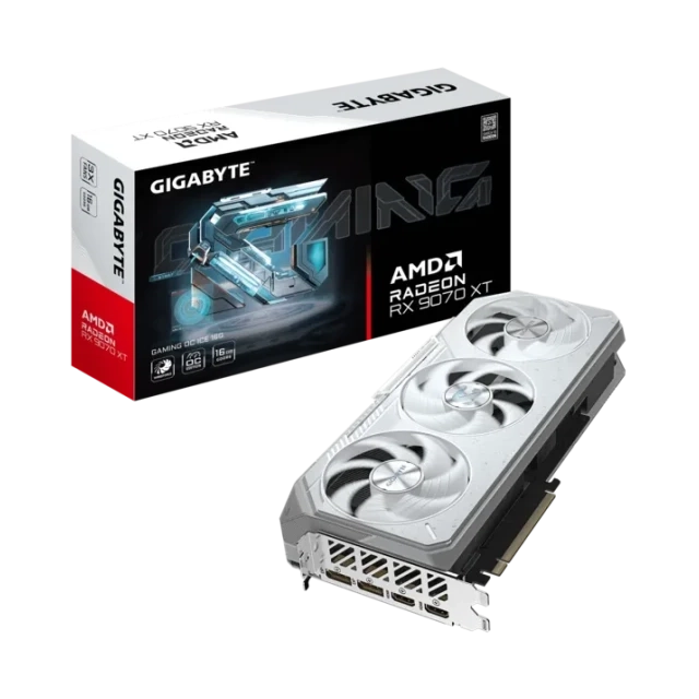 Grafička karta Gigabyte RX9070XT GDDR6 16GB  GV-R9070XTGAMINGICE OC-16GD 256bit 2xDP/2xHDMI