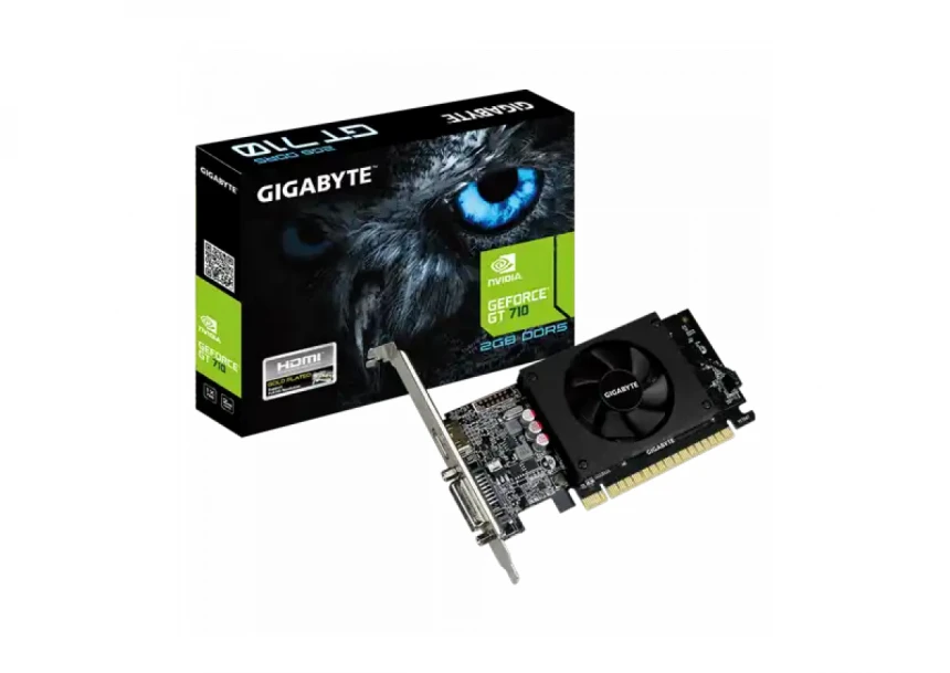 Grafička karta PCI-E Gigabyte GT710 2GB DDR5 64 bit  HDMI/DVI