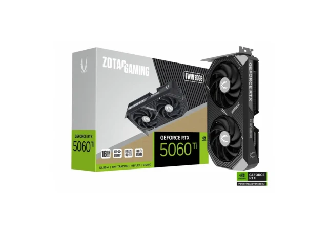 Grafička karta Zotac GAMING GeForce RTX 5060 Ti Twin Edge 16GB DDR7 128 bit 3xDP/HDMI