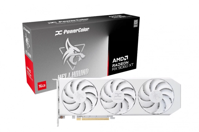 Grafička karta POWER COLOR RX 9060 XT 16G-L Hellhound AMD/16GB/GDDR6/128bit/bela