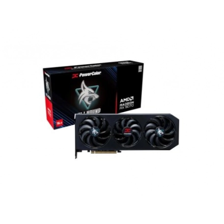 Graficka karta POWER COLOR RX 9070 XT  Hellhound AMD/16GB/GDDR6/256 bit/crna