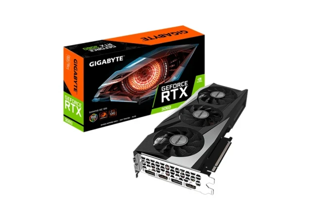 Grafička karta GIGABYTE RTX3060 GV-N3060GAMING OC-12GD 2.0 NVD/12GB/GDDR6/256bit/crna
