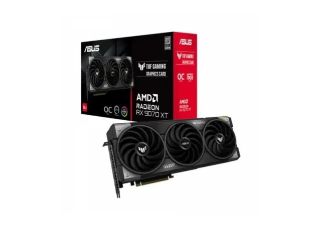 Graficka karta ASUS TUF-RX9070XT-O16 GAMING AMD/16GB/GDDR7/128bit/crna