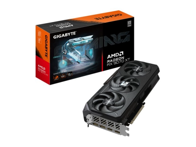 Graficka karta GIGABYTE RX 9070 XT AMD/16GB/GDDR6/256bit/crna