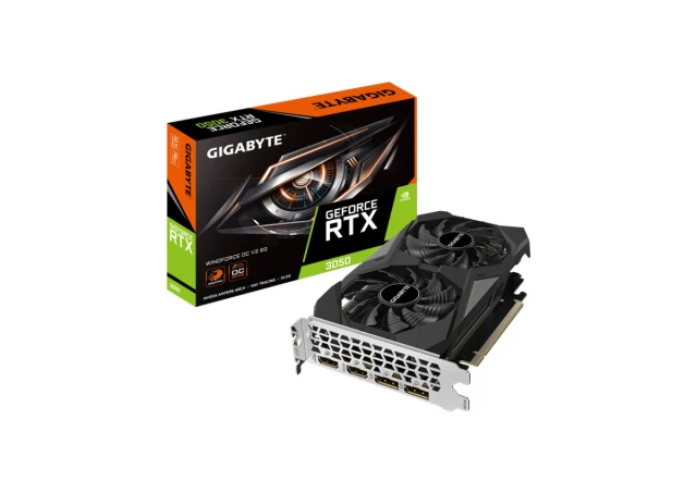 Graficka karta GIGABYTE GV-N3050WF2OCV2-6GD NVD/6GB/GDDR6/96bit/crna