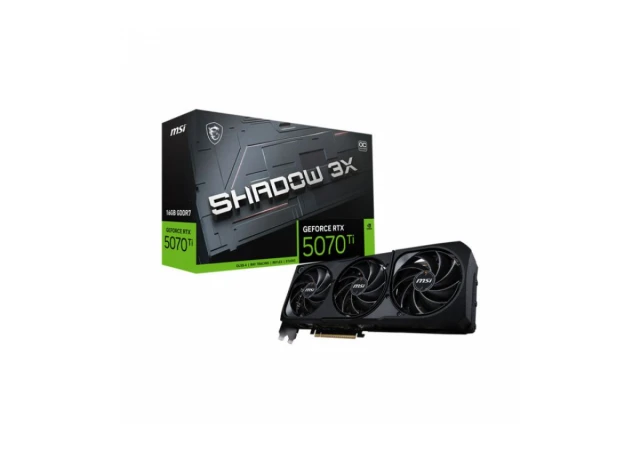 VGA MSI RTX 5070TI 16G SHADOW 3X OC