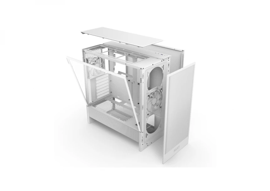NZXT H5 Flow Gaming kućište belo (CC-H52FW-01) 