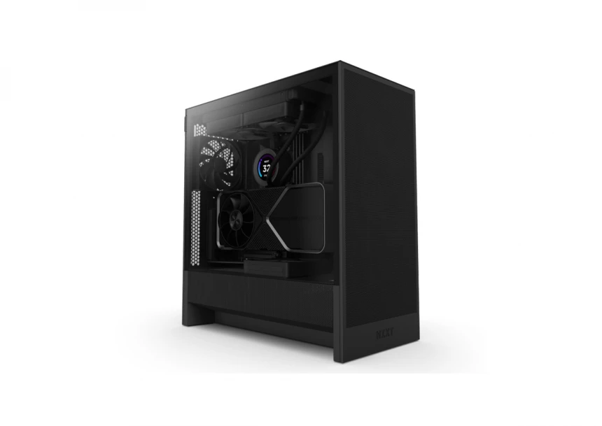 NZXT H5 Flow Gaming kućište crno (CC-H52FB-01) 