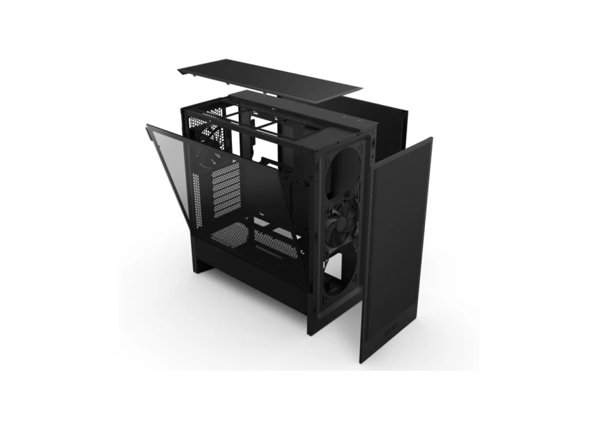 NZXT H5 Flow Gaming kućište crno (CC-H52FB-01) 