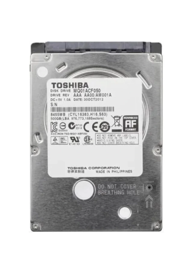 Hard disk 2.5 SATA 500GB Toshiba MQ01ACF050-bulk