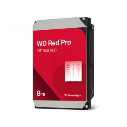 HDD WD 8TB WD8005FFBX SATA3 7200 256MB RED Pro