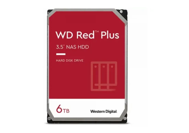 HDD WD 6TB WD60EFPX SATA3 256MB 5400rpm Red Plus