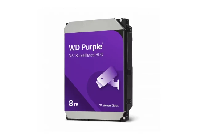 Western Digital HDD INT 8TB WD Purple™ Surveillance 3,5" SATA WD85PURZ