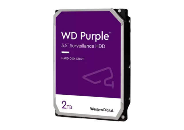 Western Digital HDD AV WD Purple (3.5'', 2TB, 256MB, 5400 RPM, SATA 6 Gb/s)