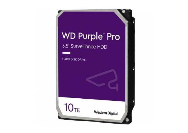Western Digital HDD AV WD Purple Pro (3.5'', 10TB, 256MB, 7200 RPM, SATA 6 Gb/s)