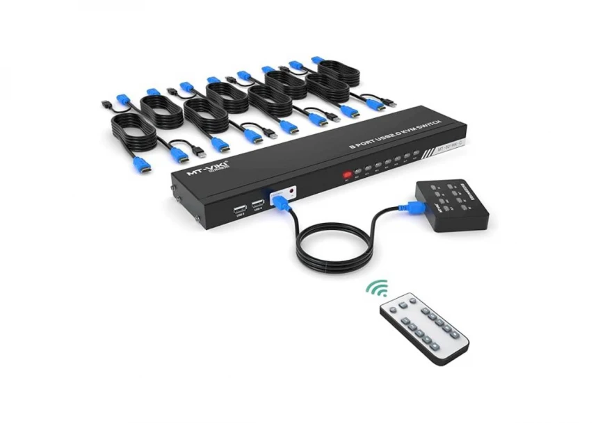 MT-Viki HDMI KVM Switch 8-port 
