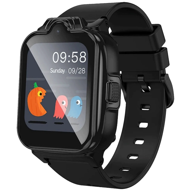 hoco. Pametan sat za decu, 1.69" 4G GPS, WiFi, crni - Y104 4G, Black