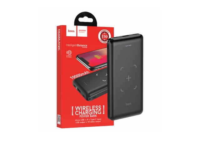 hoco. Power bank 10000mAh, bežično punjenje - J50 Surf