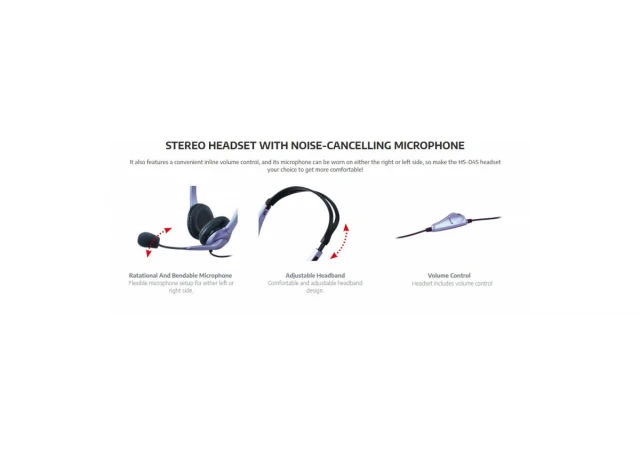 GENIUS HS-04S slušalice sa mikrofonom 