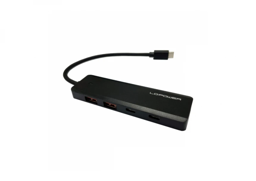 HUB LC Power  LC-HUB-U3-4-C USB-C, 2 x USB3.2/2 x USB-C