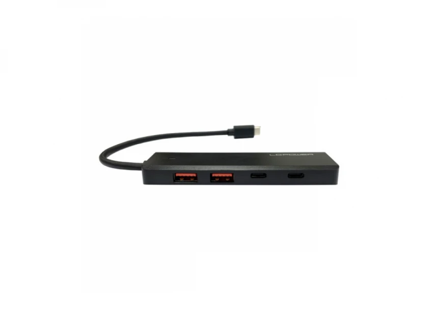 HUB LC Power  LC-HUB-U3-4-C USB-C, 2 x USB3.2/2 x USB-C