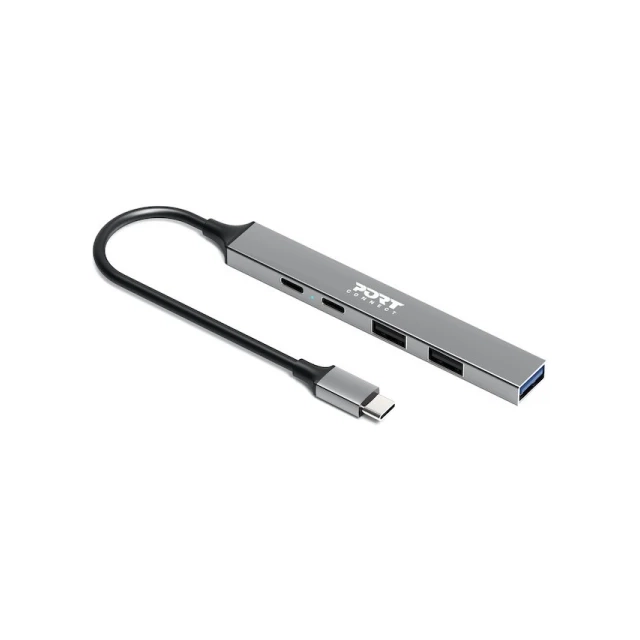 HUB Port Designs USB-C/USB-A 3.2x1/USB-A 2.0x2/USB-C/PD 100W