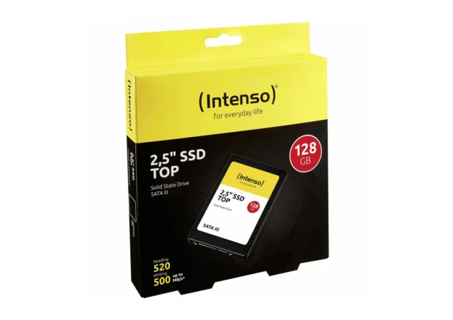 (Intenso) SSD Disk 2.5", 128GB kapacitet, SATA III TOP - SSD-SATA3-128GB/Top