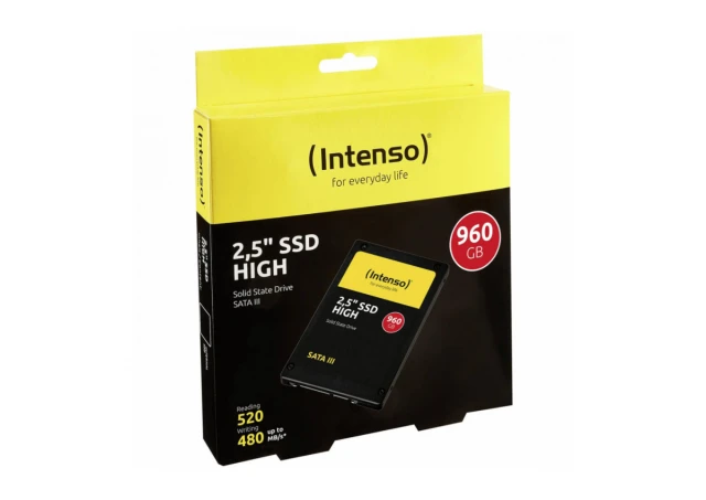 (Intenso) SSD Disk 2.5", kapacitet 960GB, SATA III High - SSD-SATA3-960GB/High