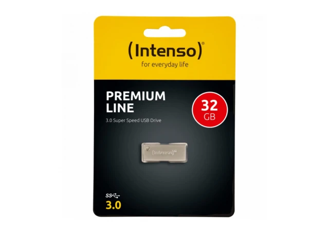 (Intenso) USB Flash 32GB Hi-Speed USB 3.0 up to 100MB/s, Premium Line - USB3.0-32GB/Premium Line