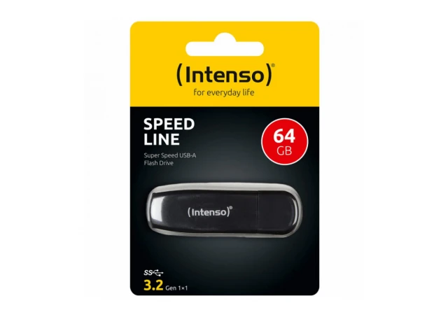 (Intenso) USB Flash drive 64GB Hi-Speed USB 3.2, SPEED Line - USB3.2-64GB/Speed Line