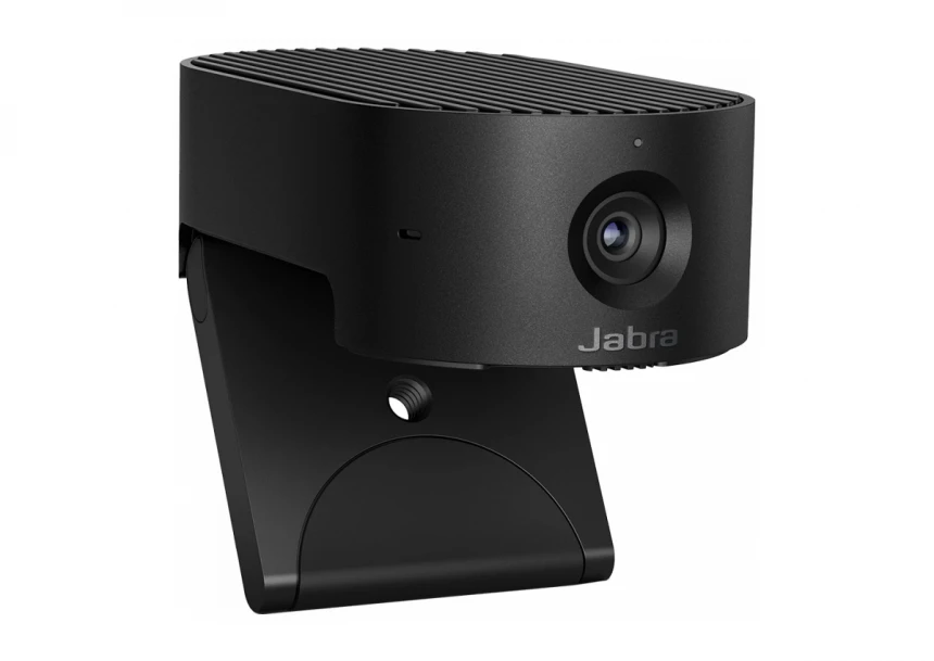 JABRA PanaCast 20, Premium AI-powered 4K Ultra HD video quality, AI-driven Intelligent Zoom, Intelligent Lighting Optimization, P-n-P, Powerful on-board AI processor, Integrated privacy cover, Clips to any monitor, with protective case, Plug&Play