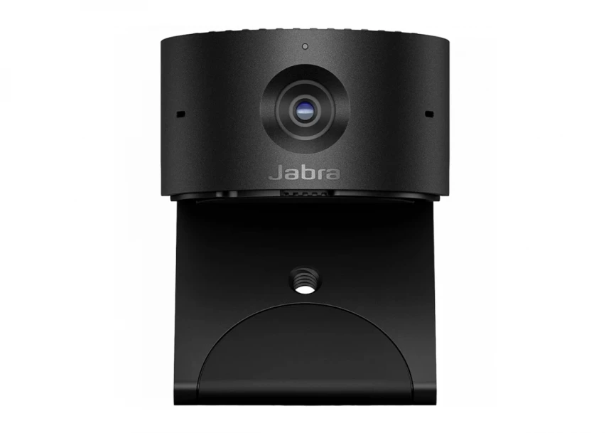 JABRA PanaCast 20, Premium AI-powered 4K Ultra HD video quality, AI-driven Intelligent Zoom, Intelligent Lighting Optimization, P-n-P, Powerful on-board AI processor, Integrated privacy cover, Clips to any monitor, with protective case, Plug&Play