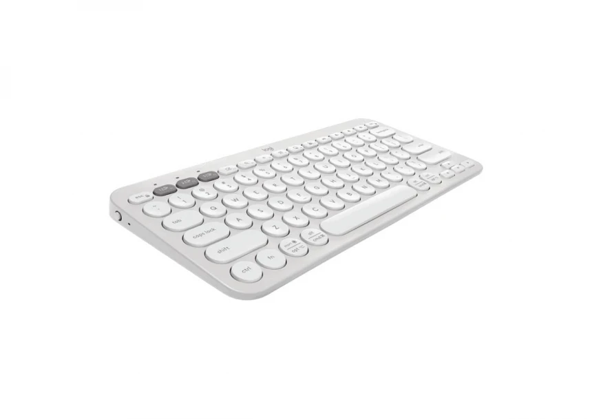 LOGITECH K380s Bluetooth Pebble Keys 2 US bela tastatura 