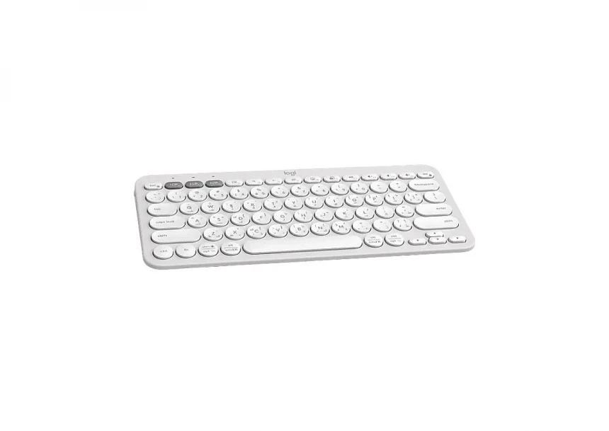 LOGITECH K380s Bluetooth Pebble Keys 2 US bela tastatura 