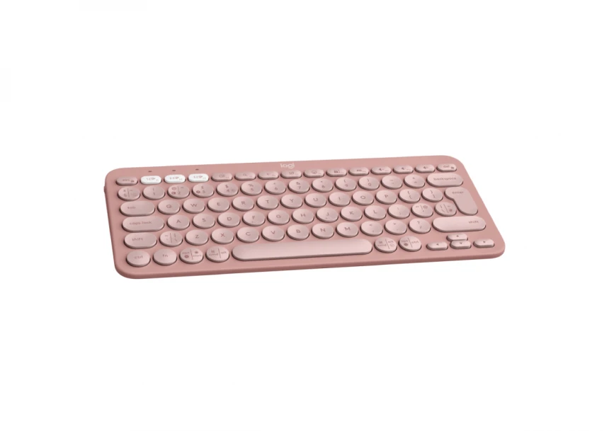 LOGITECH K380s Bluetooth Pebble Keys 2 US roze tastatura 
