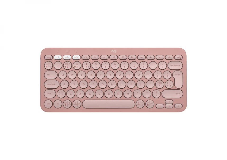 LOGITECH K380s Bluetooth Pebble Keys 2 US roze tastatura 