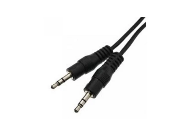 E-GREEN Kabl audio 3.5mm - 3.5mm M/M 1.2m crni 