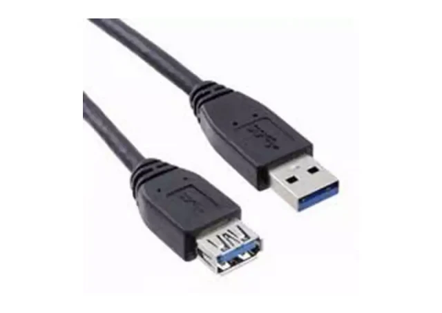 Kabl E-Green 3.0 USB A - USB A M/F 1.8m Produzni Crni