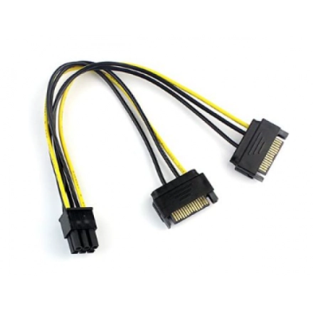 Kabl E-Green 6pin - 2x SATA