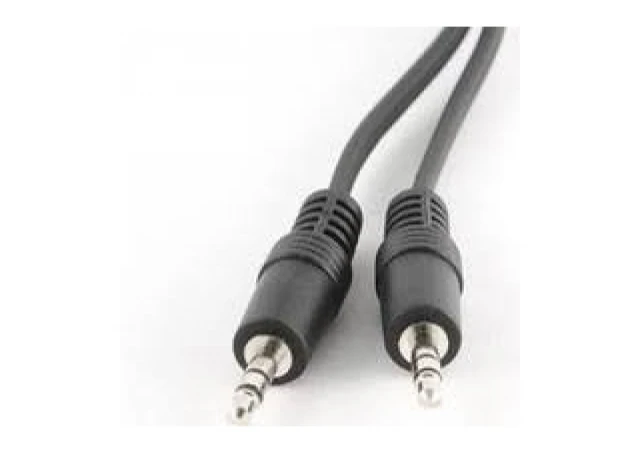 Kabl E-Green Audio 3.5mm stereo (M) - 3.5mm stereo (M) 5m crni